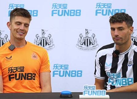 Fun88 Newcastle United FC – Nhà tài trợ áo đấu độc quyền